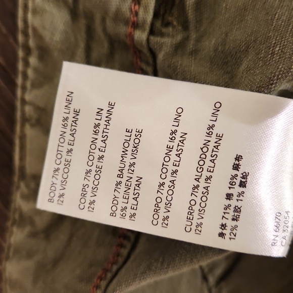 ❤ ANTHROPOLOGIE HIGH RISE STRAIGHT EMBROIDERED RELAXED TROUSERS / PANTS, 4 (27) - Picture 14 of 15